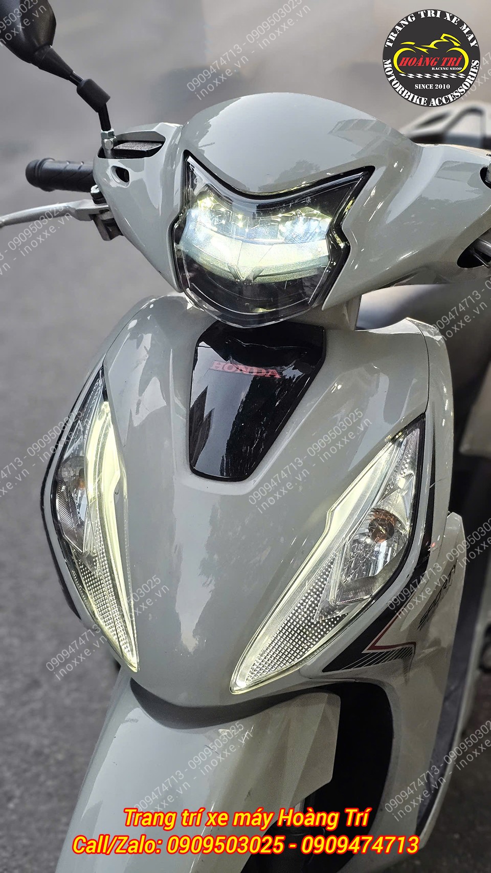 Cụm đèn Led 2 tầng Zhi.Pat Vision 2021-2026